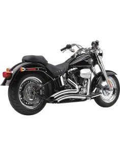 Escapamento Cobra Short Swept Cromado Softail 2012-2017 2