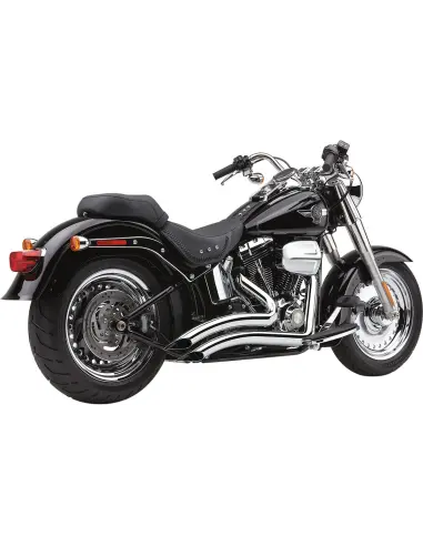 Escapamento Cobra Short Swept Cromado Softail 2012-2017