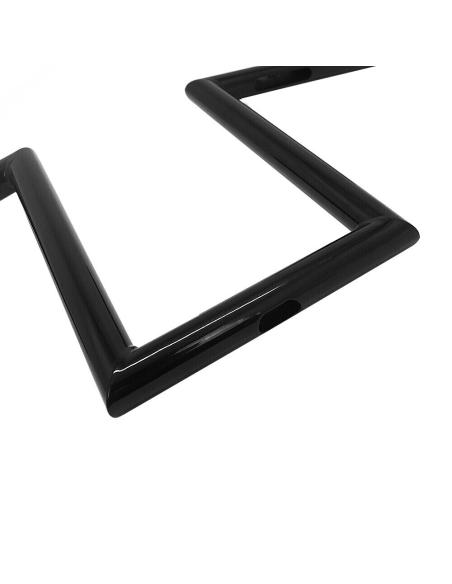 Z-BAR GUIDÃO 11" 25MM BRILHO PRETO