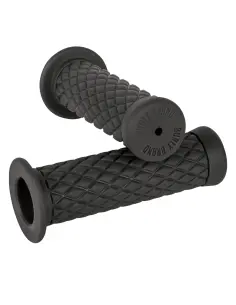 Puños Burly Diamondback Negros 1” Harley-Davidson