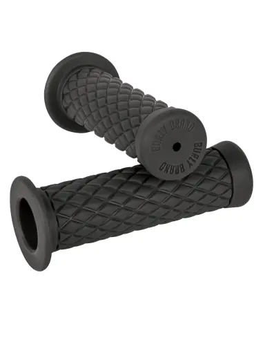 Puños Burly Diamondback Negros 1” Harley-Davidson
