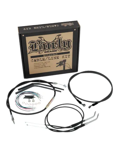 Kit Burly Apehanger 12 pour Dyna Fat Bob 2008-2011