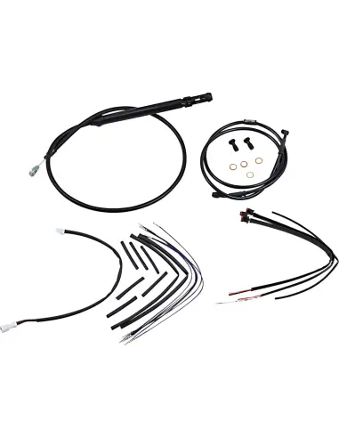 Kit Burly Apehanger 12 Nero per Softail senza ABS