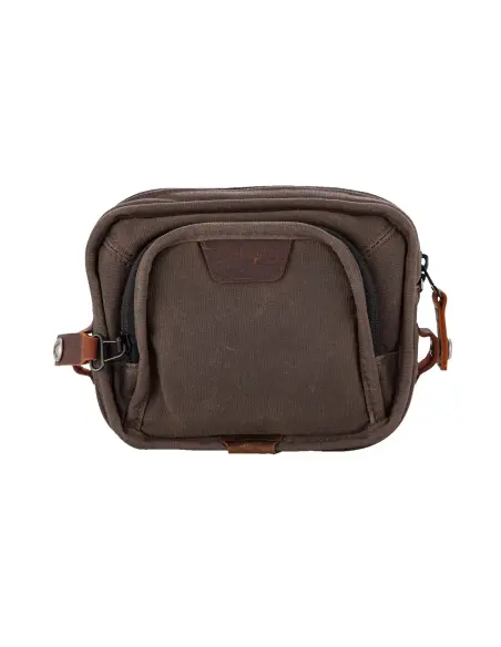 Burly Voyager Dark Oak Handlebar Bag