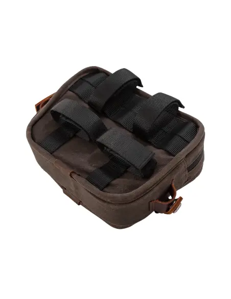 Bolsa de Guiador Burly Voyager Dark Oak