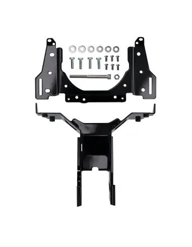 Black Low Rider ST M8 fairing bracket kit