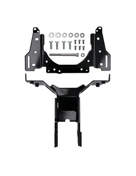Black Low Rider ST M8 fairing bracket kit