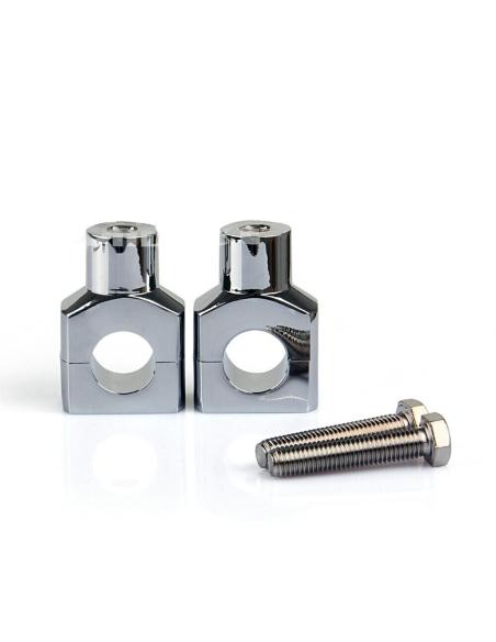 TORRETAS FLAT CLASSIC 2 " IN CHROMED ALUMINIUM