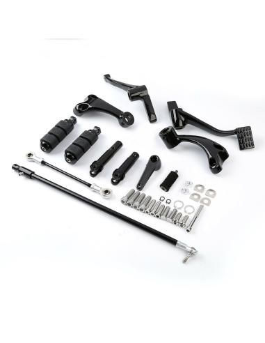 COMMANDES AVANCÉES NOIR BRILLANT SPORTSTER 2014 ET SUIVANTS