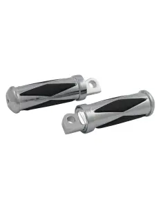 Pedane Diamond Cromate Attacco Maschio Harley