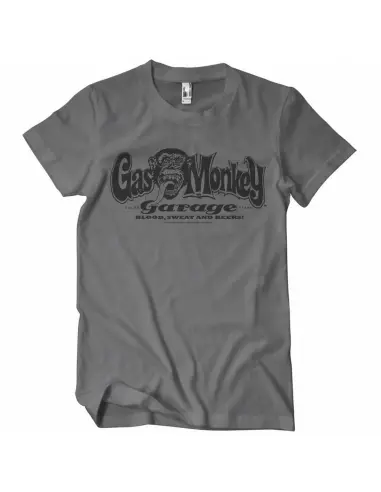 Gas Monkey Garage Dark Grey Logo T-Shirt