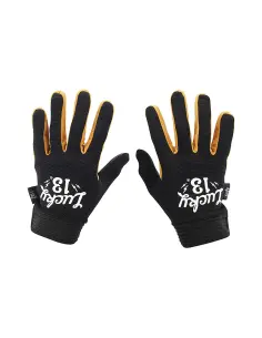 Guantes Lucky 13 Shocker Negro y Amarillo