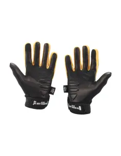 Luvas Lucky 13 Shocker Pretas e Amarelas 2