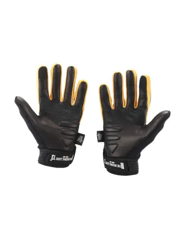 Guantes Lucky 13 Shocker Negro y Amarillo