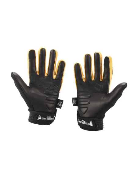Guanti Lucky 13 Shocker Neri e Gialli