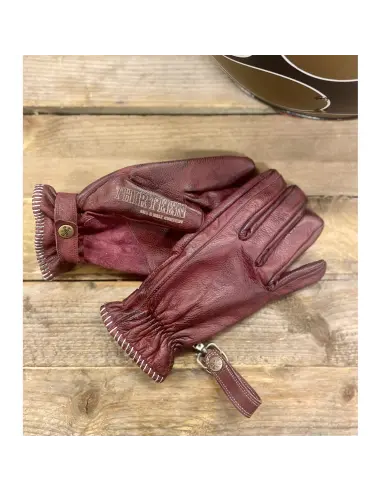 Guantes 13 and a half Loud Ride Burdeos
