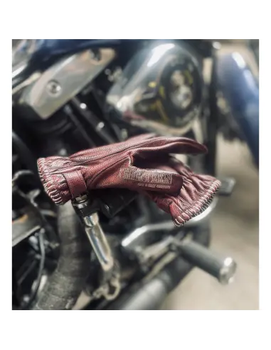 Guantes 13 and a half Loud Ride Burdeos