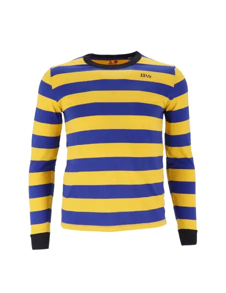 T-Shirt 13 1/2 Behind Bars Gialla Blu