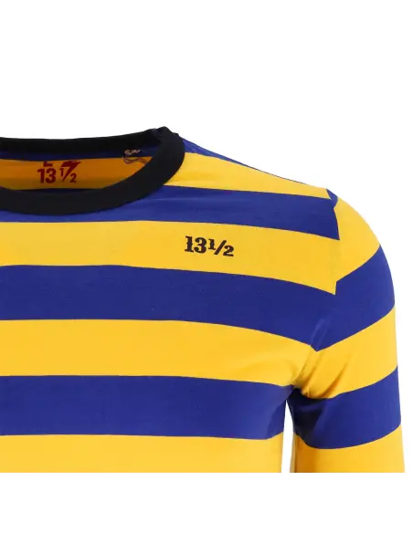 T-Shirt 13 1/2 Behind Bars Gialla Blu
