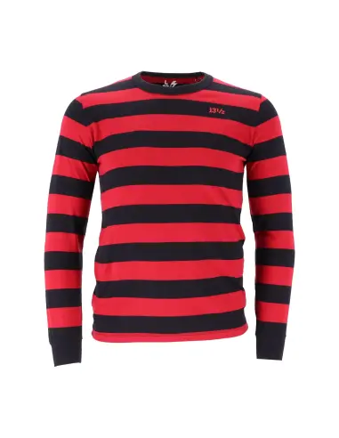 Camiseta 13 1/2 Behind Bars Roja y Negra