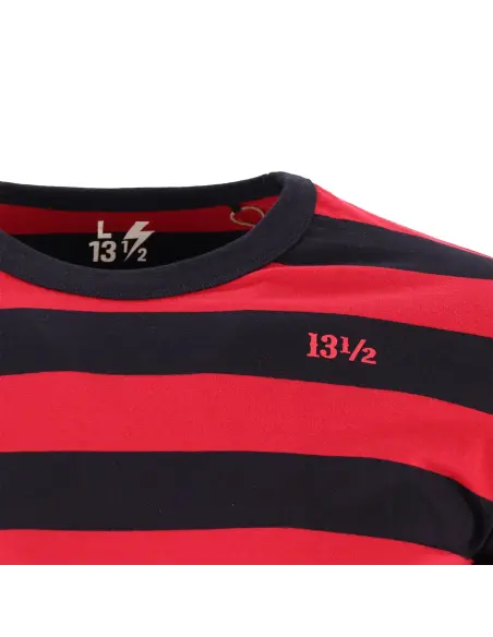 Camiseta 13 1/2 Behind Bars Roja y Negra