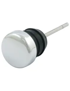 Tapón de Aceite Cromado Softail y Sportster
