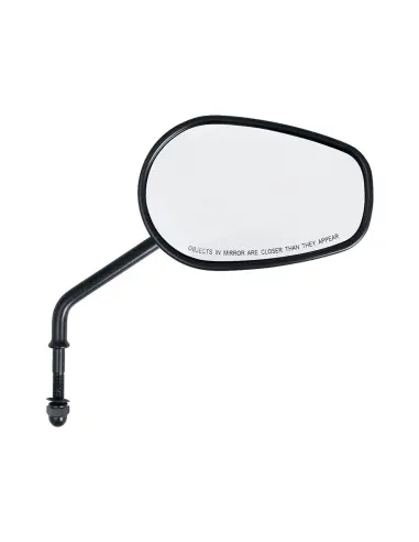 Espelhos Riptide Pretos Haste Longa Universal