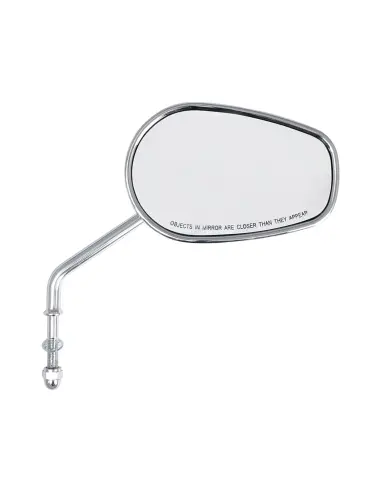 Specchi Riptide Cromati Gambo Lungo Universali