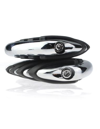 Chromed Platforms With Wind Style Gums For Harley