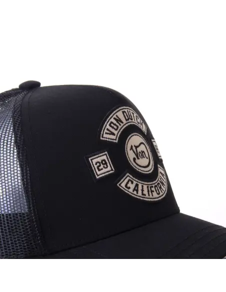Von Dutch Heritage California Black and White Cap