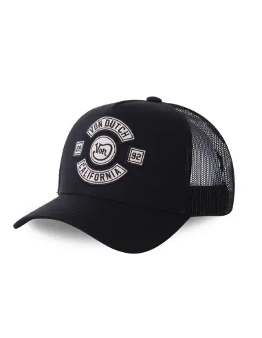 Gorra Von Dutch Heritage California Negra y Blanca