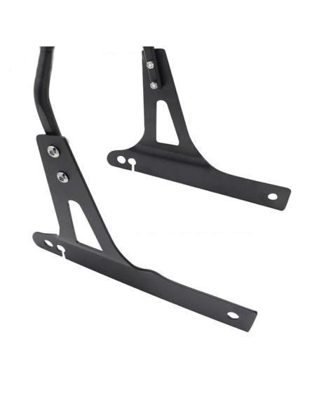 Black Simple Tapered Backing For Sportster 2004 Onwards