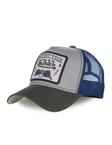 Cappellino Von Dutch Heritage Blu con Patch Quadrato