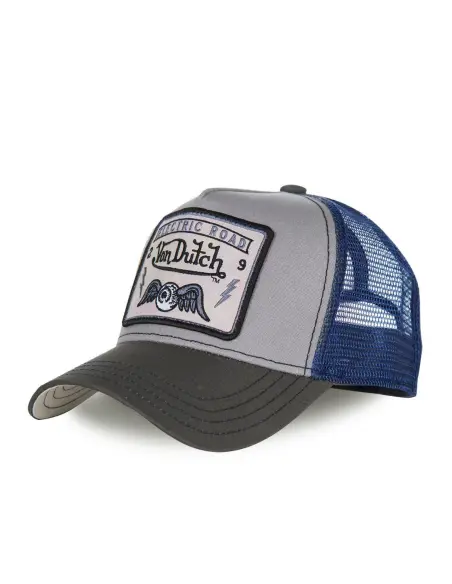 Gorra Von Dutch Heritage Azul con Parche Cuadrado