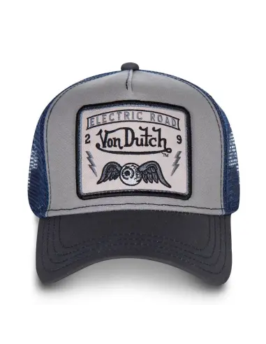 Von Dutch Heritage Blue Cap with Square Patch