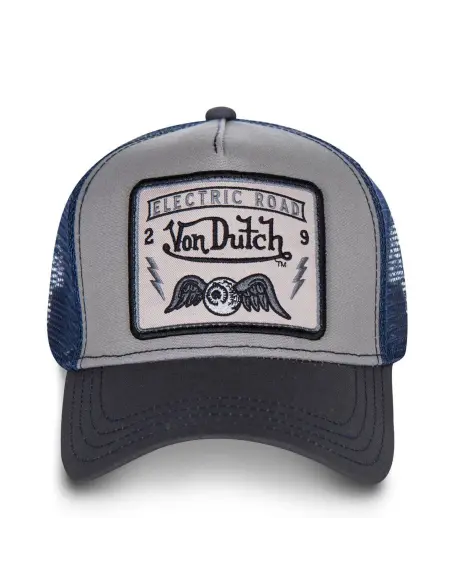 Cappellino Von Dutch Heritage Blu con Patch Quadrato