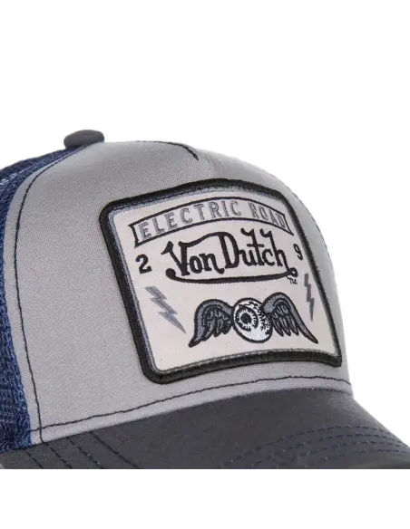 Gorra Von Dutch Heritage Azul con Parche Cuadrado
