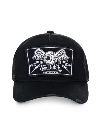 Cappellino Trucker Nero Von Dutch Taglia Unica
