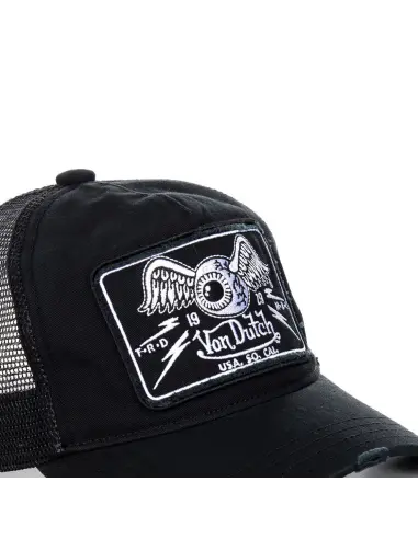 Cappellino Trucker Nero Von Dutch Taglia Unica