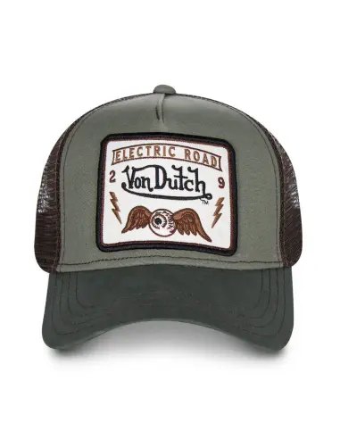 Casquette Von Dutch Square Kaki Taille Unique