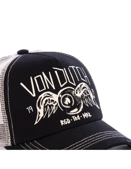 Von Dutch Crew Black Cap One Size