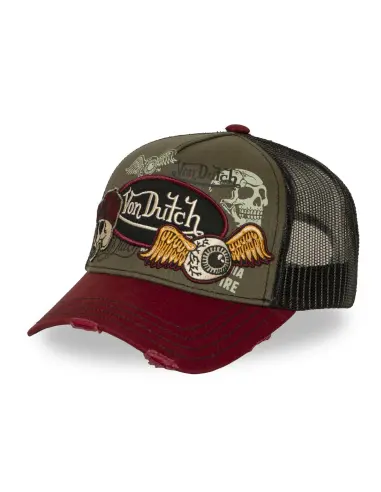 Gorra Von Dutch Patches 17 de Talla Única