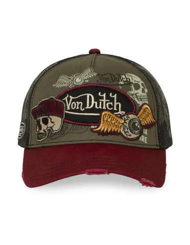 Gorra Von Dutch Patches 17 de Talla Única