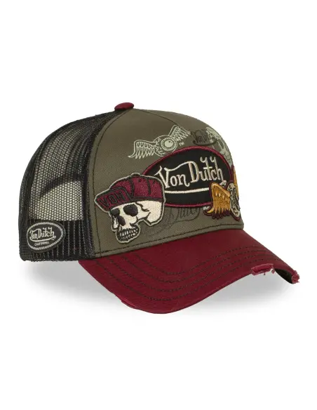 Casquette Von Dutch Patches 17 Taille Unique