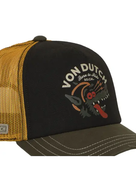 Gorra Von Dutch Crew Wolfey de talla única