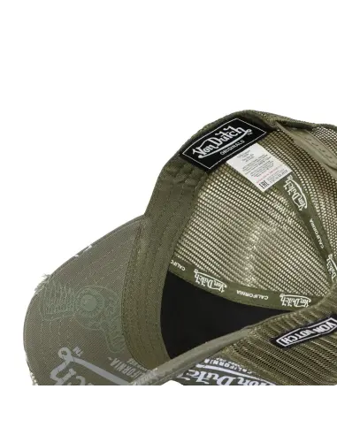Casquette Von Dutch Café Olive Taille Unique