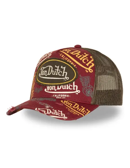 Boné Von Dutch Café Bordô | Iguana Custom