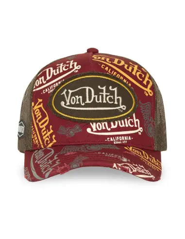 Von Dutch Café Burgundy Cap | Iguana Custom