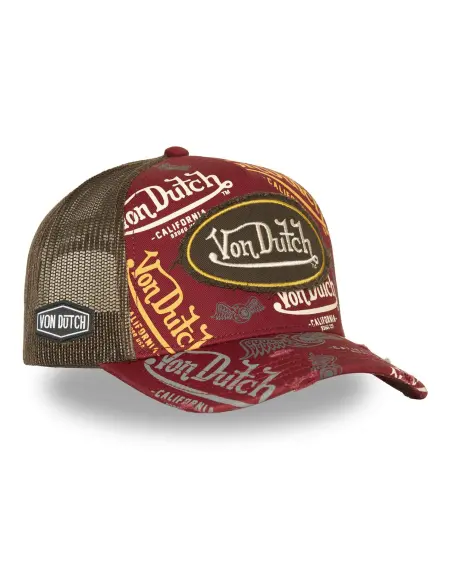 Casquette Von Dutch Café Bordeaux | Iguana Custom
