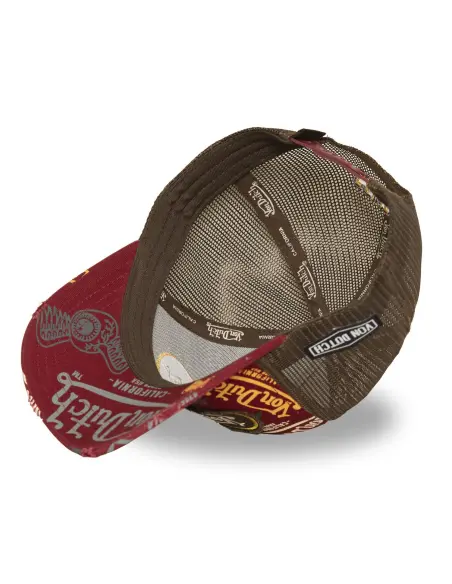 Boné Von Dutch Café Bordô | Iguana Custom